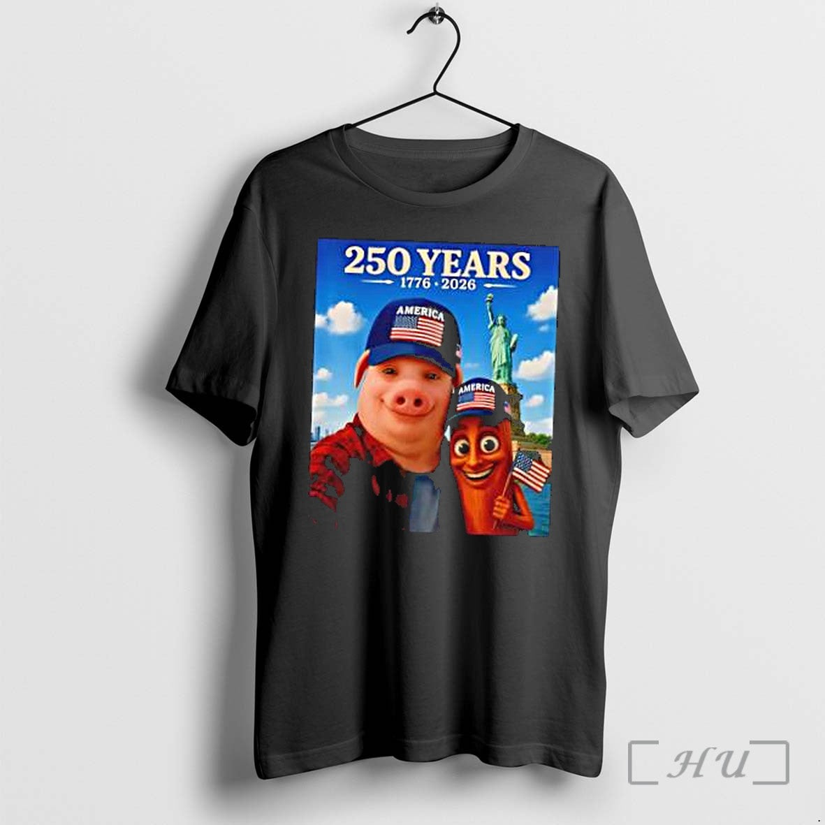 Officials 250 Years 1776 2026 America Tung Tung Tung Sahur