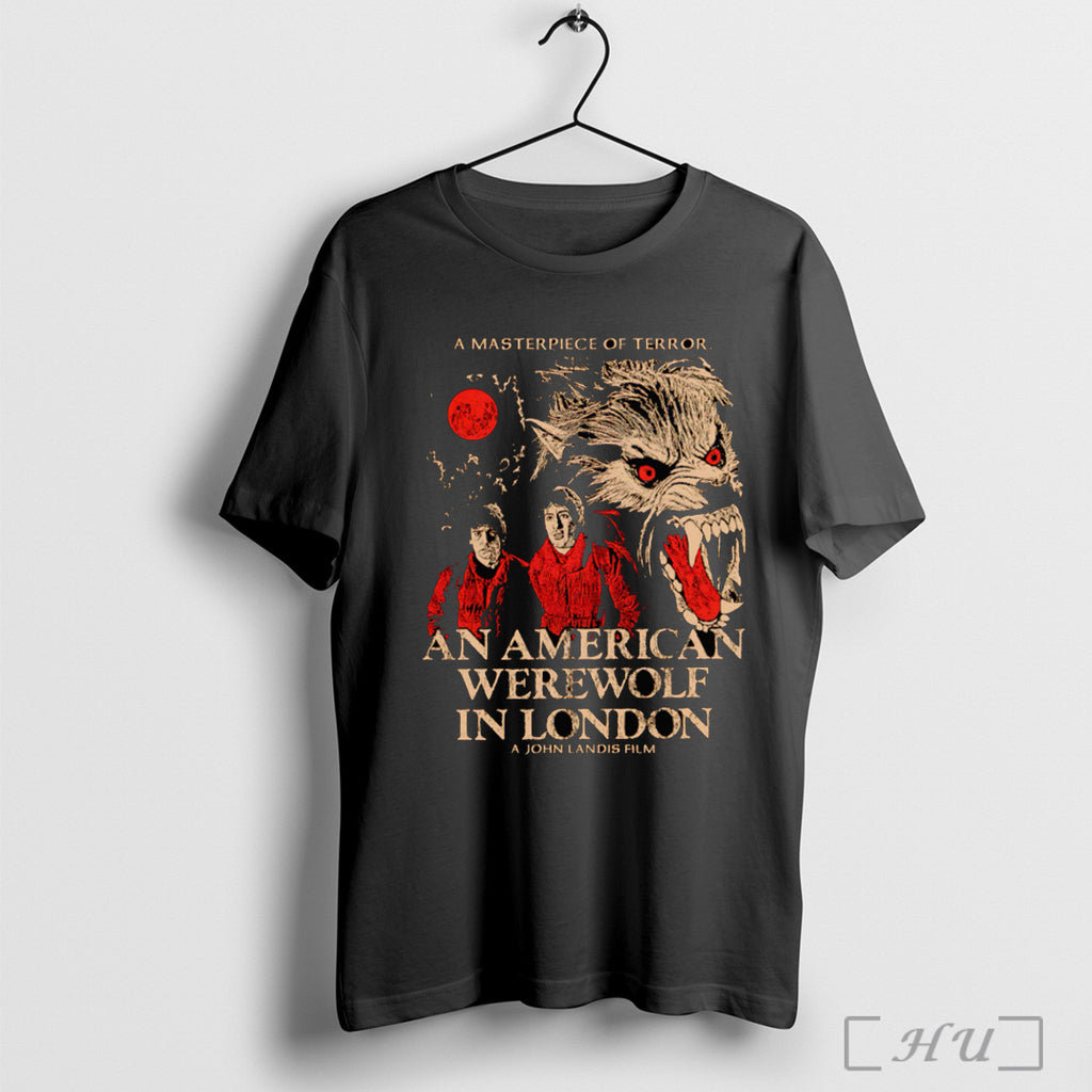 Officials A Masterpiece Of Terror An American Werewolf In London T Shirt