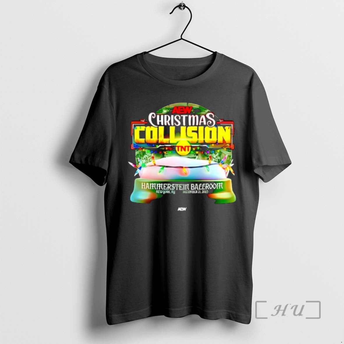 Officials Aew Christmas Collision 2025 Hammerstein Ballroom T-Shirts, Hoodie, Sweatshirt | AU01DripNestTees.com