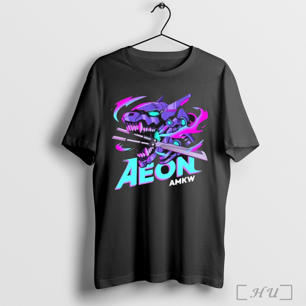 Officials Amkw Aeon Dog Full Color Logo T Shirt