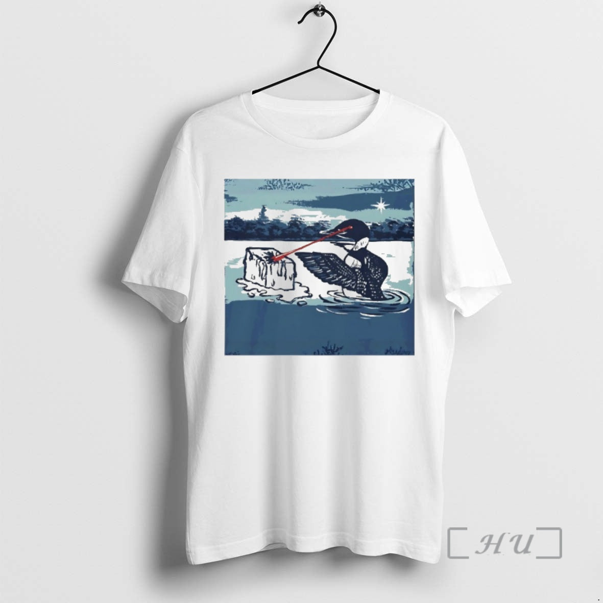 Officials Abolish Ice Minnesota Loon Laser Eyes T-Shirts, Hoodie, Sweatshirt | AU01DripNestTees.com