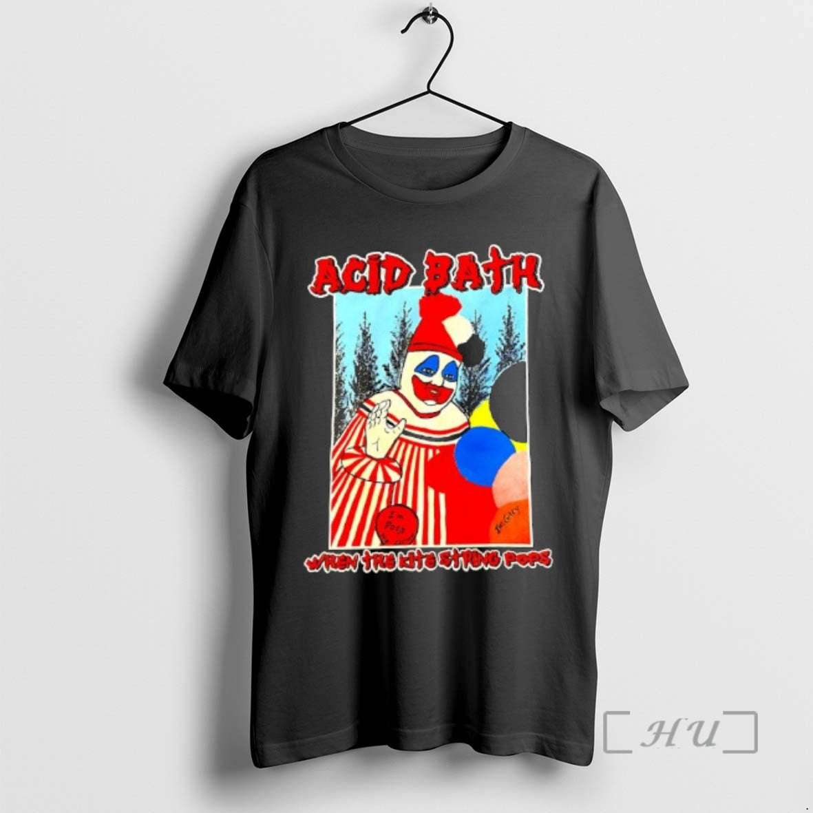 Officials Acid Bath When The Kite String Pops Clown Graphic T-Shirts, Hoodie, Sweatshirt | AU01DripNestTees.com