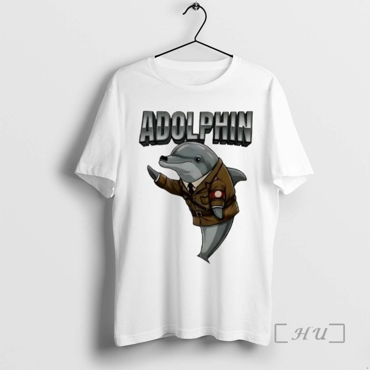 Officials Adolphin Dolphin X Adolf Hitler Nazi Uniform T-Shirts, Hoodie, Sweatshirt | AU01DripNestTees.com