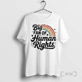 Officials Aesthetic Big Fan Of Human Rights T-Shirts, Hoodie, Sweatshirt | AU01DripNestTees.com