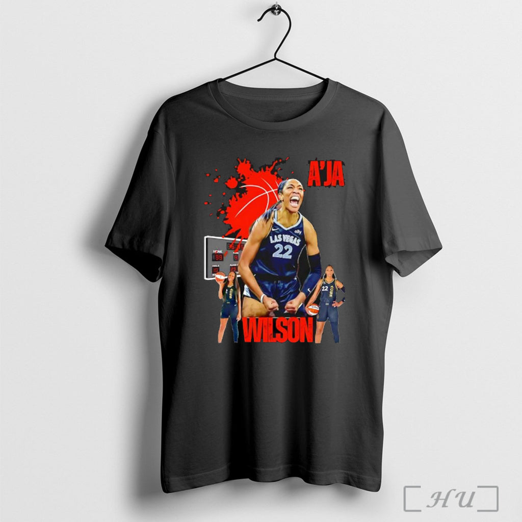 Officials Aja Wilson Wnba Las Vegas Graphic T Shirt