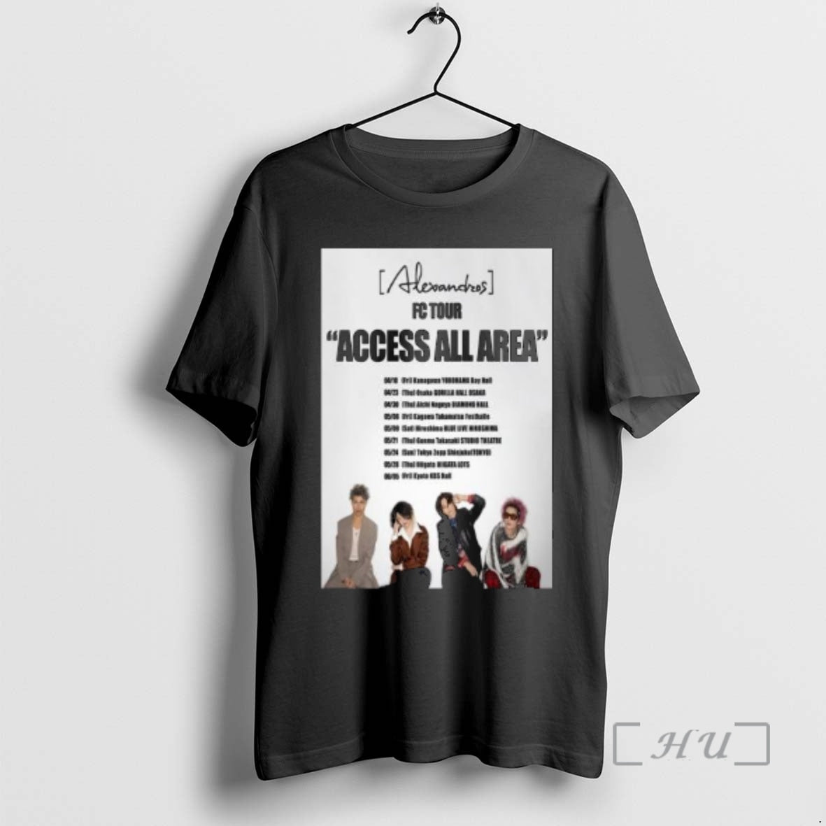 Officials Alexandros Fc Tour Access All Area 2026 Circle Black T-Shirts, Hoodie, Sweatshirt | AU01DripNestTees.com
