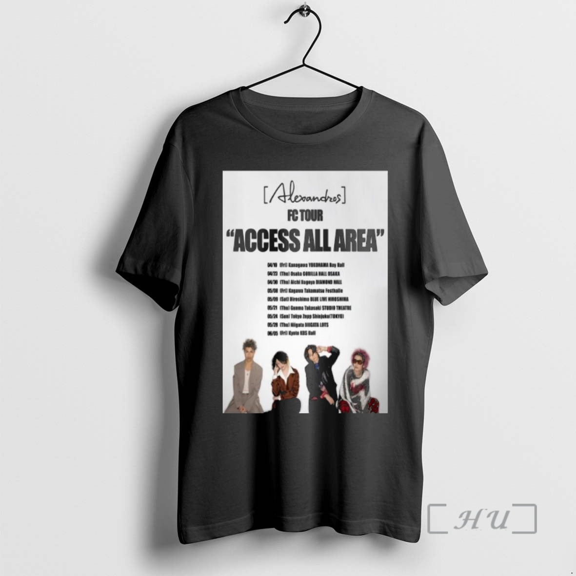 Officials Alexandros Fc Tour Access All Area 2026 T-Shirts, Hoodie, Sweatshirt | AU01DripNestTees.com