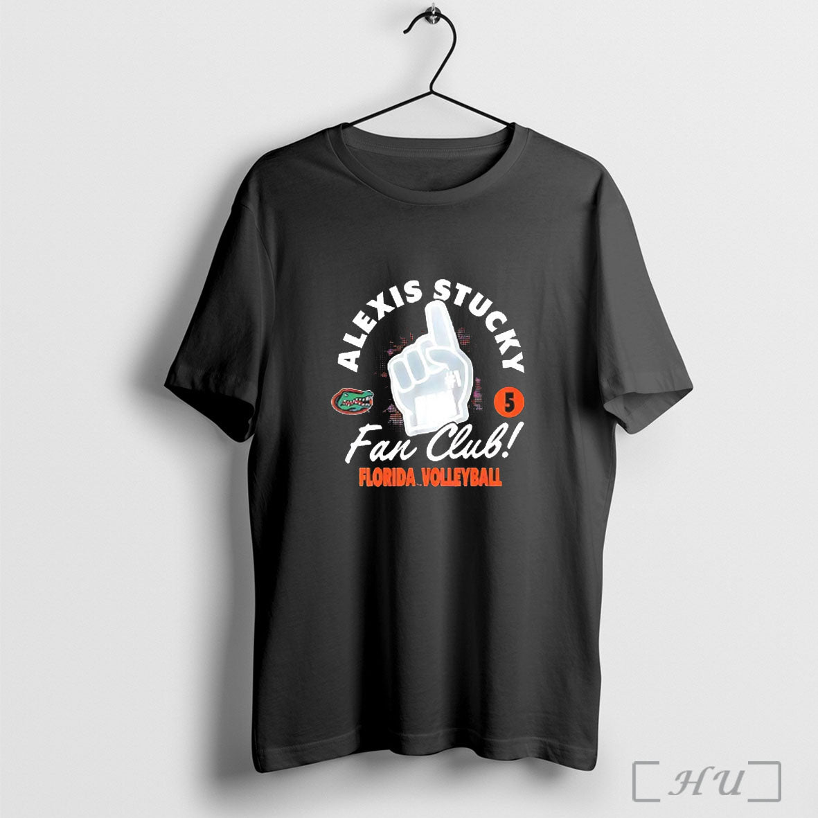 Officials Alexis Stucky Fan Club Florida Gators Volleyball V Neck T Shirt