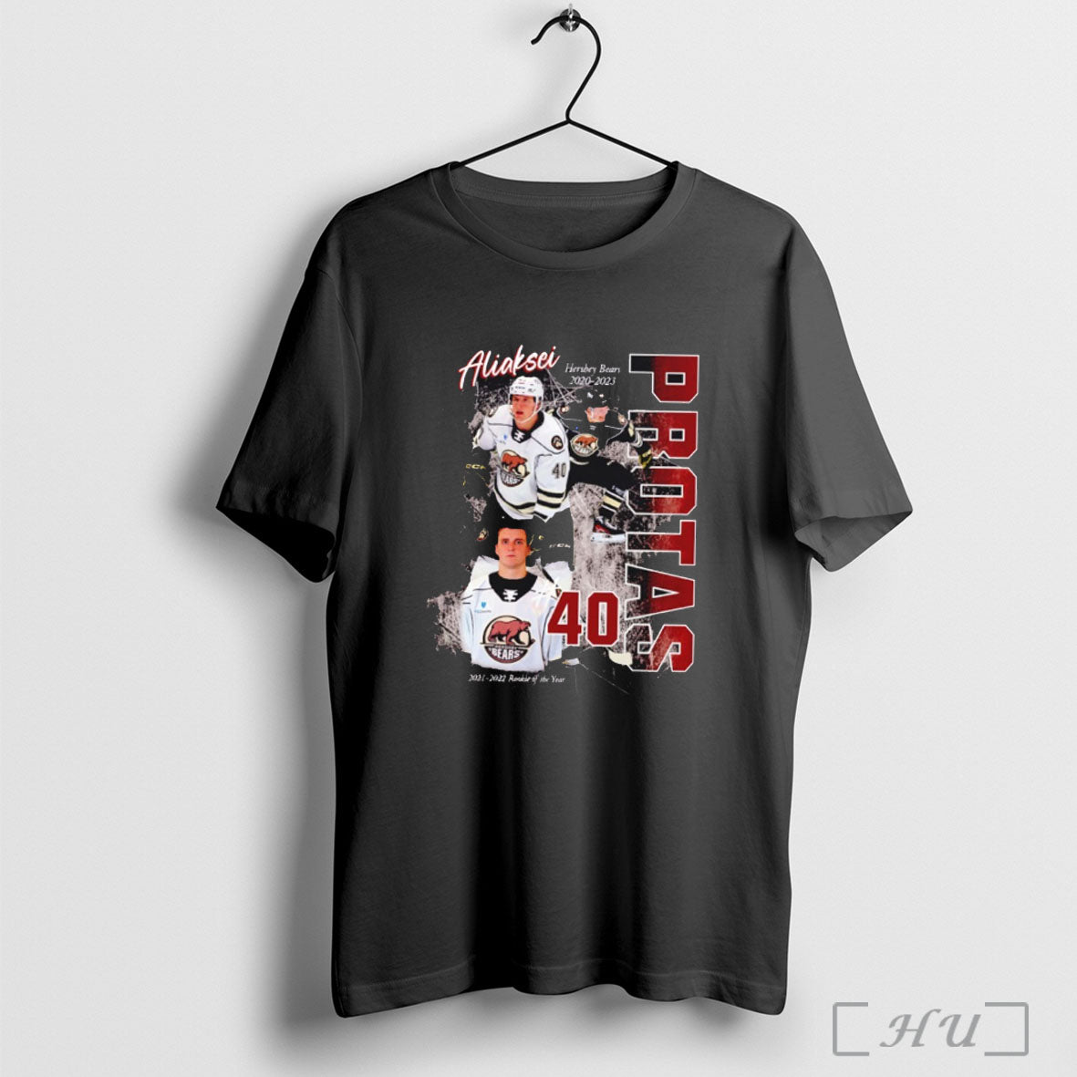Officials Aliaksei Protas Hershey Bears X Capitals Protas Player T Shirt