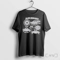 Officials Alien Research Ufo Top View Front View Side View Tee Premium T Shirts Sweater
