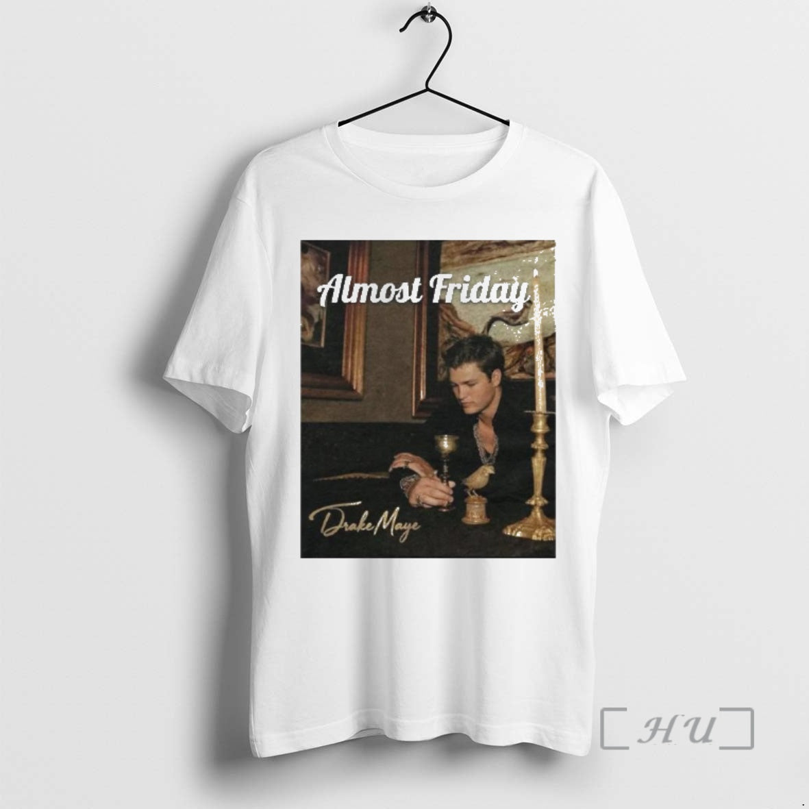 Officials Almost Friday Drake Maye Album Cover T-Shirts, Hoodie, Sweatshirt | AU01DripNestTees.com