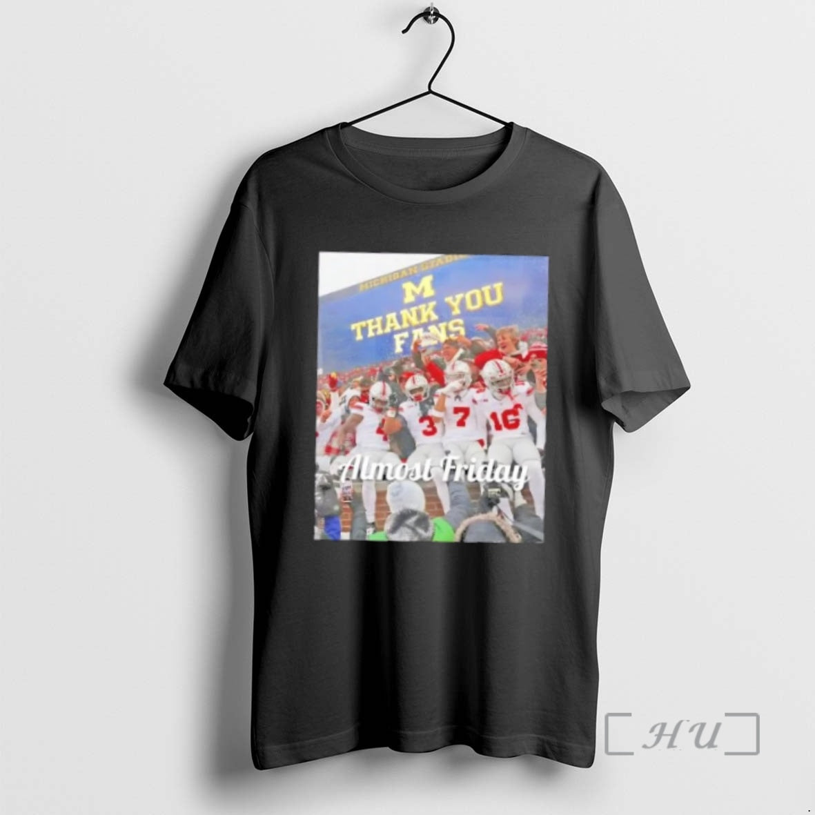Officials Almost Friday Michigan Stadium Thank You Fans T-Shirts, Hoodie, Sweatshirt | AU01DripNestTees.com