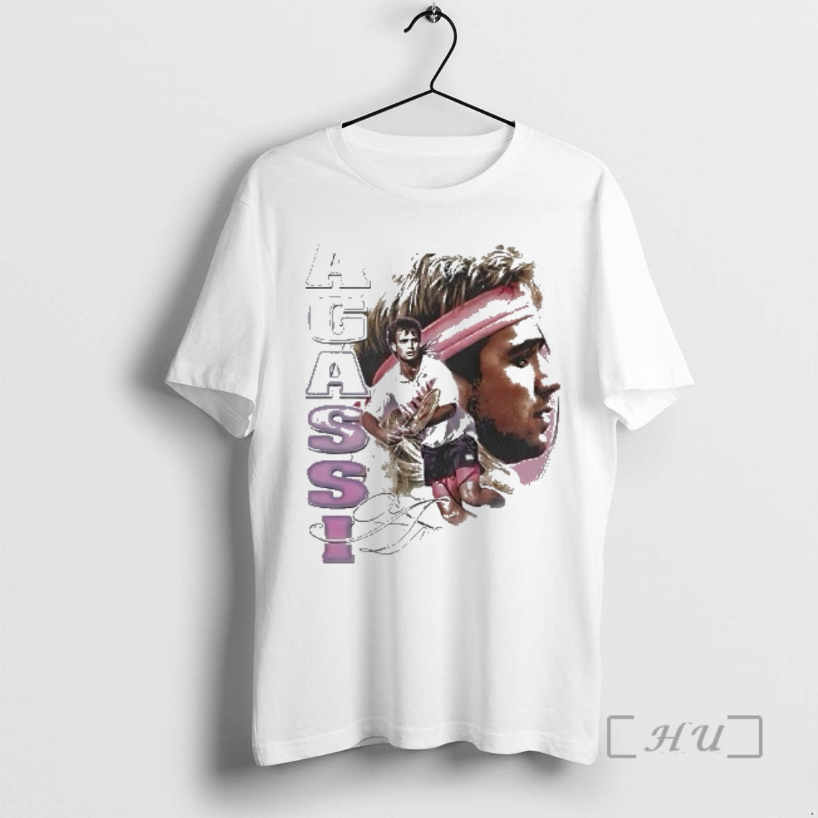 Officials Andre Agassi Vintage 90s Tennis Champion Aesthetics T-Shirts, Hoodie, Sweatshirt | AU01DripNestTees.com