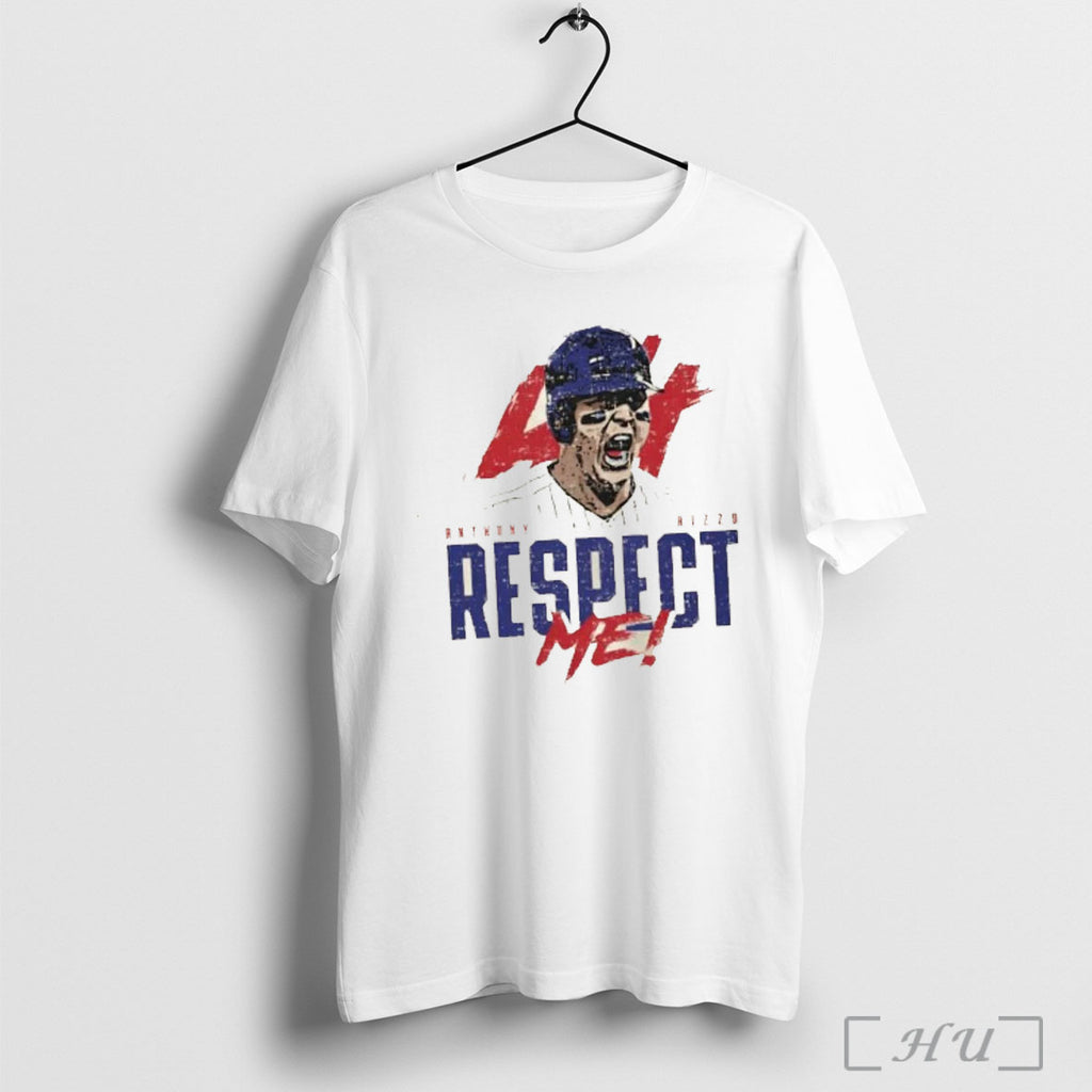 Officials Anthony Rizzo Chicago Cubs Respect Me T Shirt