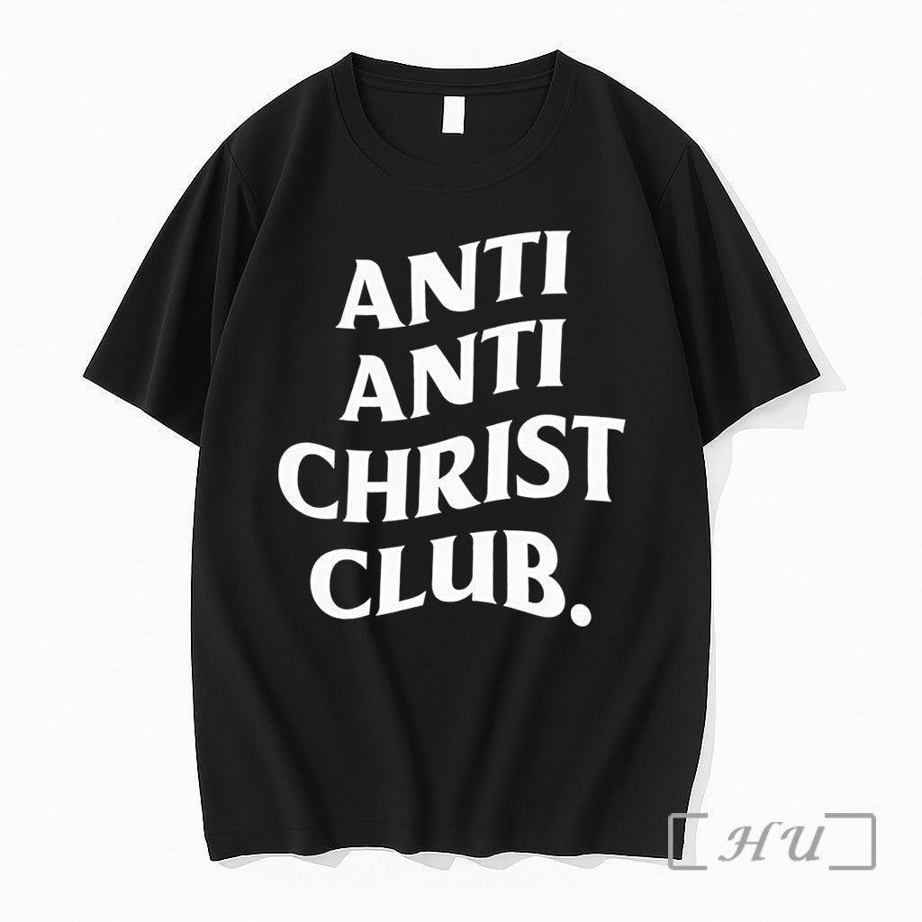 Officials Anti Anti Christ Club Tee Premium T Shirts Sweater Hoodie Jpg