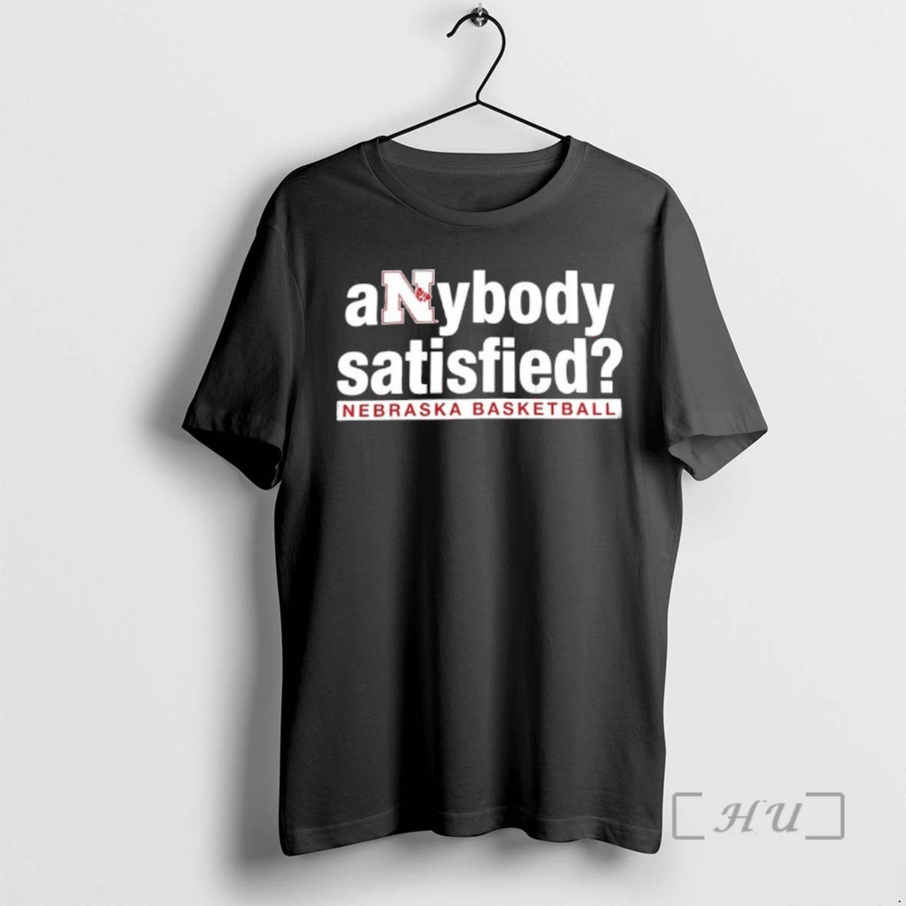 Officials Anybody Satisfied Nebraska Cornhuskers Basketball T-Shirts, Hoodie, Sweatshirt | AU01DripNestTees.com