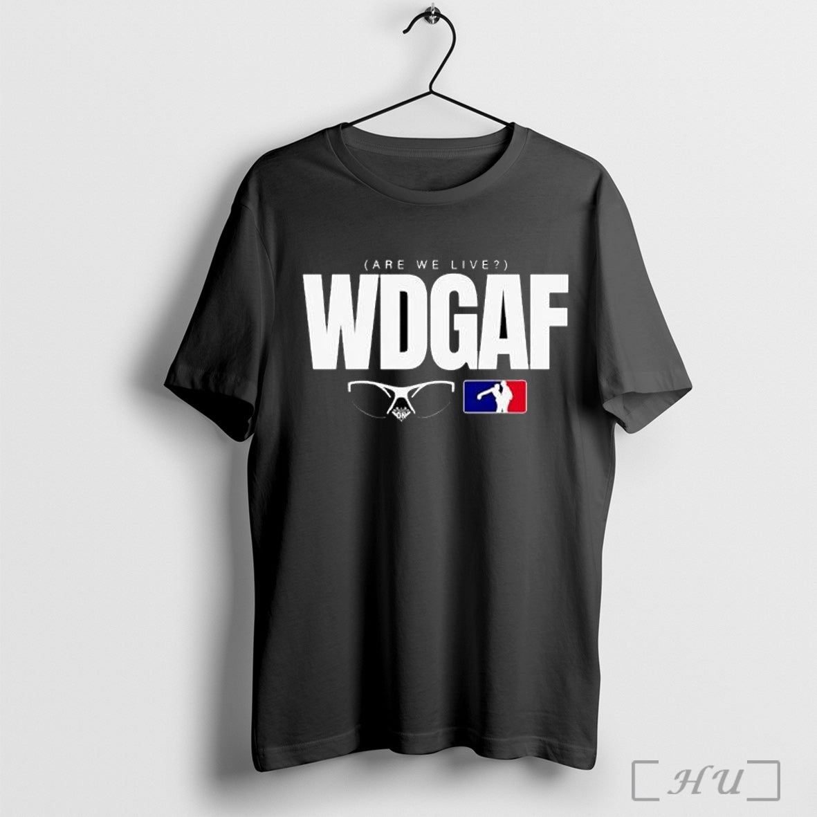 Officials Are We Live Wdgaf Sunglasses Golf Logo Parody T Shirt