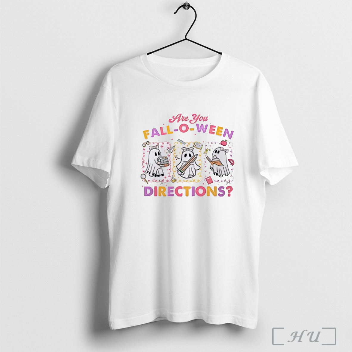 Officials Are You Fall O Ween Directions Halloween Fall Teacher T Shirt