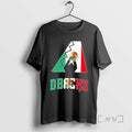 Officials Arizona Diamondbacks Baseball X Mexican Flag T-Shirts, Hoodie, Sweatshirt | AU01DripNestTees.com