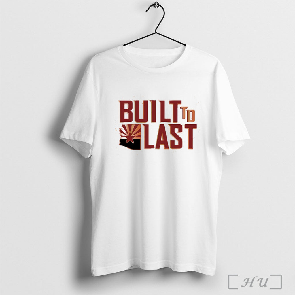 Officials Arizona Wildcats Football Built To Last 2025 Ncaa T Shirt