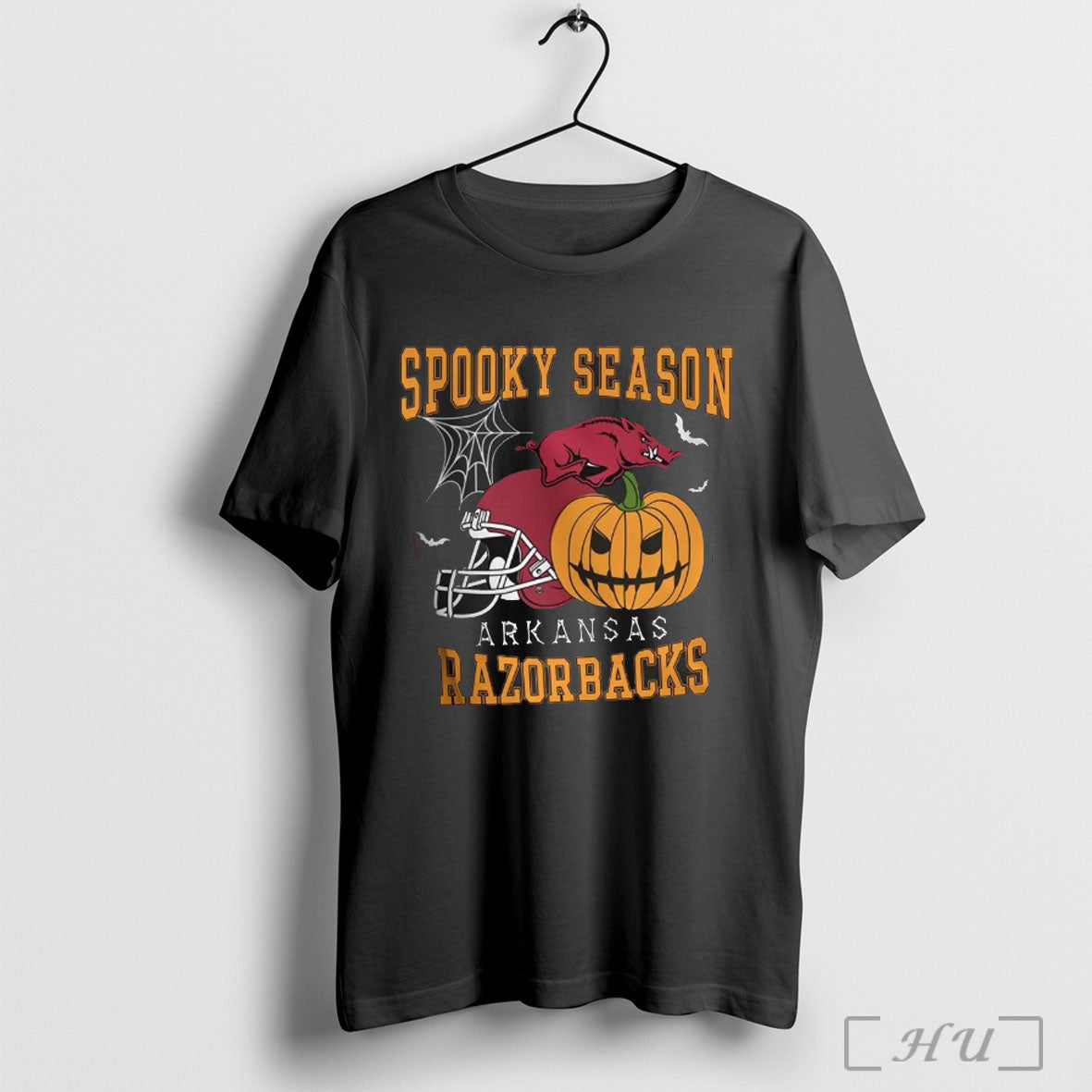 Officials Arkansas Razorbacks 2025 Ncaa Halloween Spooky Season Vintage T Shirt