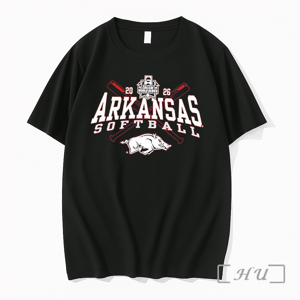 Officials Arkansas Razorbacks 2026 Womens College World Series Tee