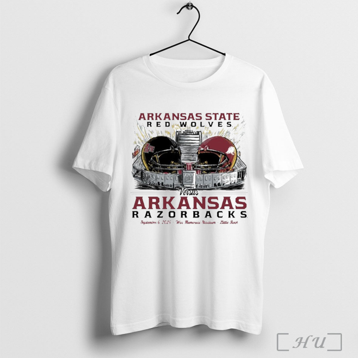 Officials Arkansas Vs Arkansas State Game Day 2025 September 6 T Shirt