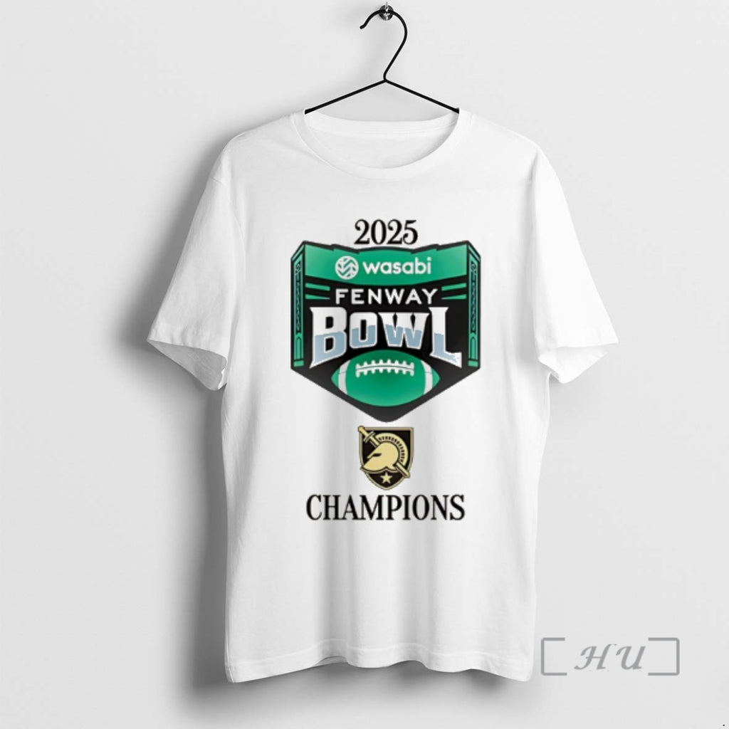 Officials Army Football 2025 Fenway Bowl Champions Classic T-Shirts, Hoodie, Sweatshirt | AU01DripNestTees.com