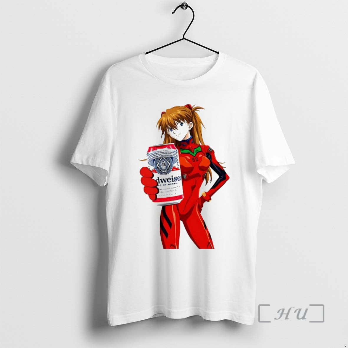 Officials Asuka X Bud Neon Genesis Evangelion Anime T-Shirts, Hoodie, Sweatshirt | AU01DripNestTees.com