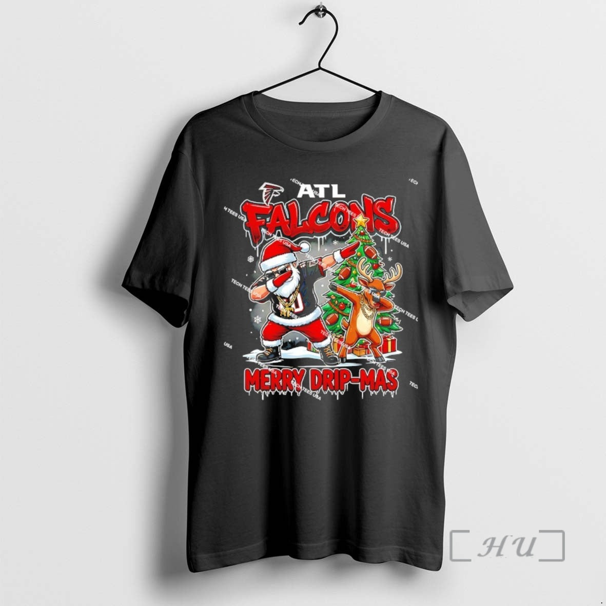 Officials Atlanta Falcons Football Merry Drip Mas Christmas Holiday T-Shirts, Hoodie, Sweatshirt | AU01DripNestTees.com