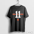 Officials Auburn Tigers Football Ncaa Jackson Arnold 11 Stripe T Shirt