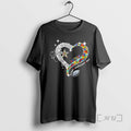 Officials Autism Heart Accept Understand Love Ball Cowboy Logo T-Shirts, Hoodie, Sweatshirt | AU01DripNestTees.com