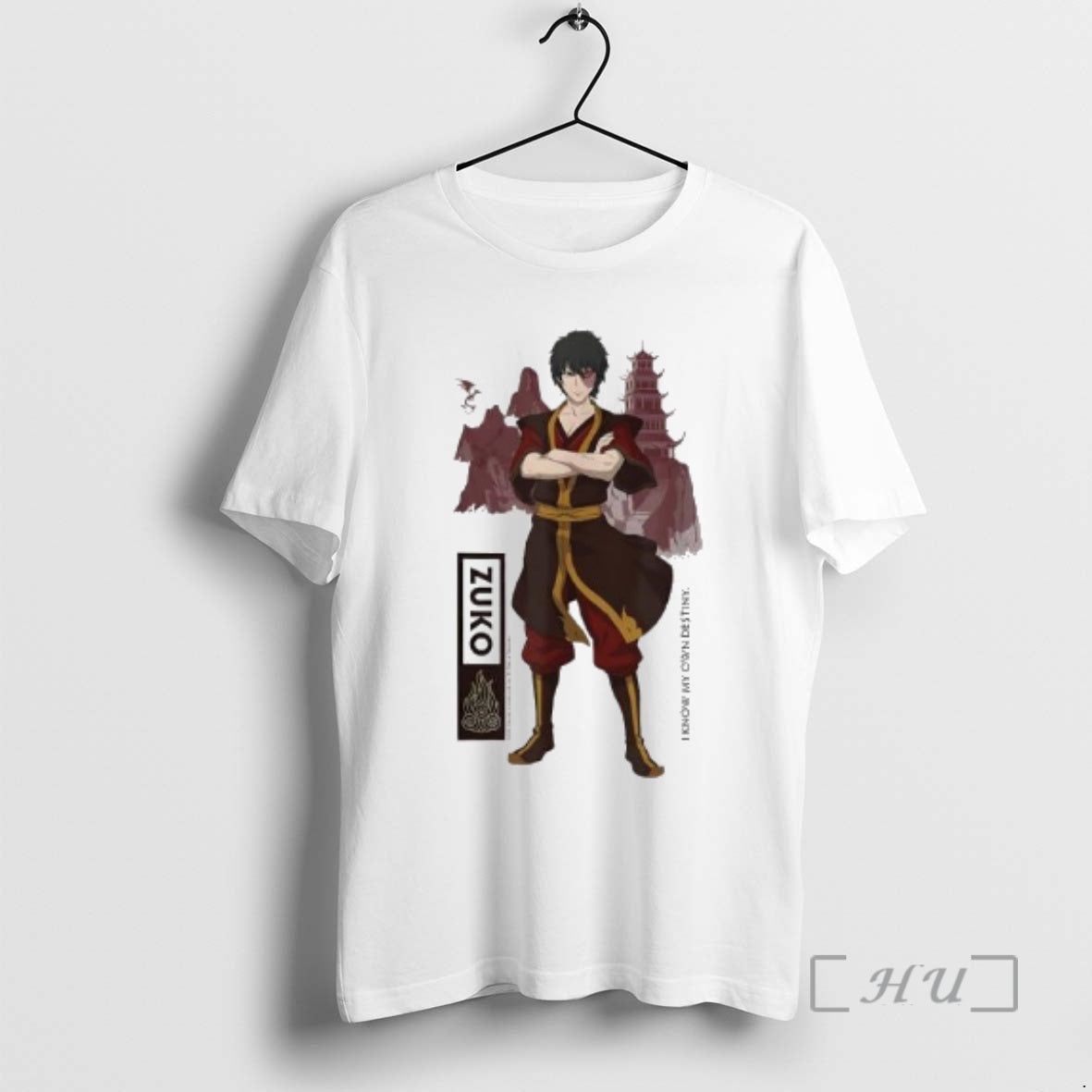 Officials Avatar The Last Airbender Zuko Fire Destiny Quote T-Shirts, Hoodie, Sweatshirt | AU01DripNestTees.com