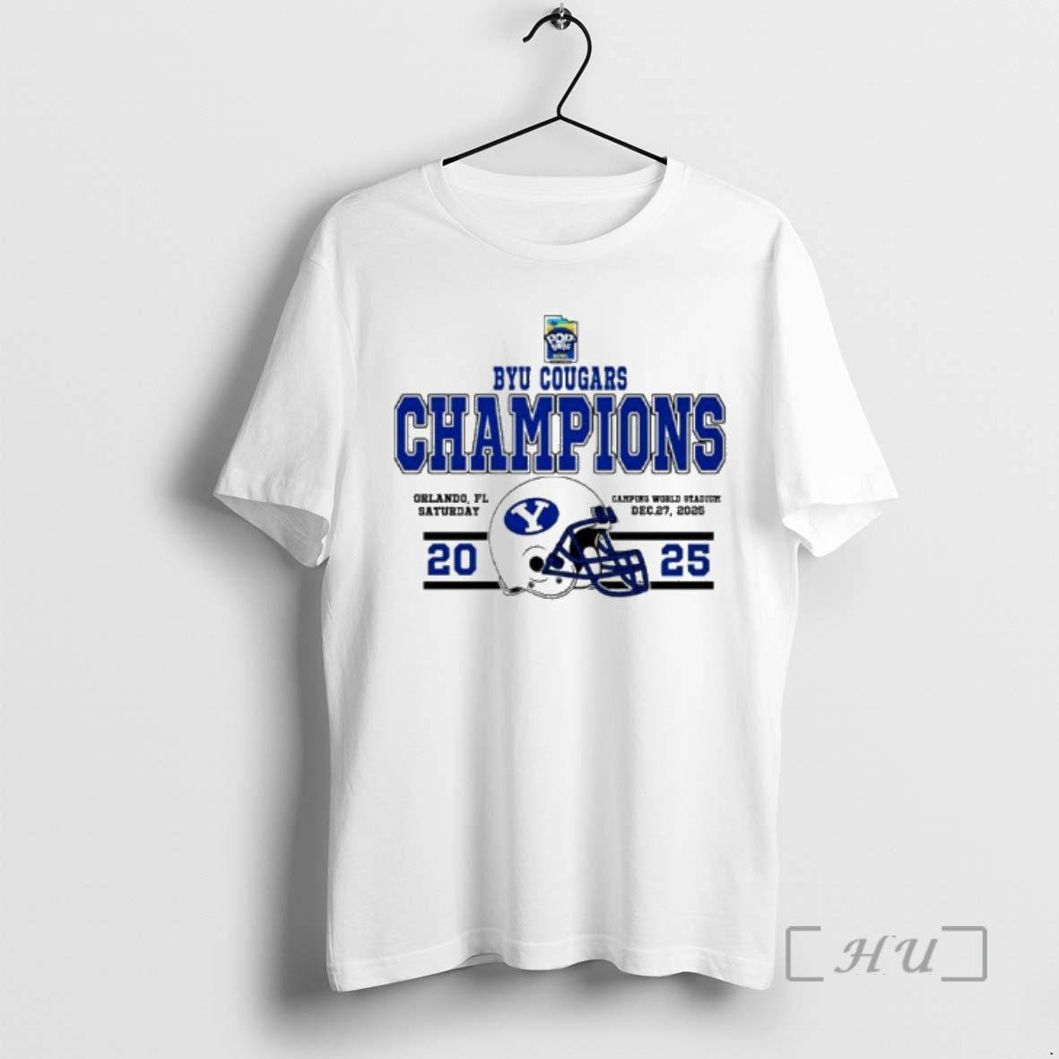 Officials Byu Cougars Football 2025 Pop Tarts Bowl Champions T-Shirts, Hoodie, Sweatshirt | AU01DripNestTees.com