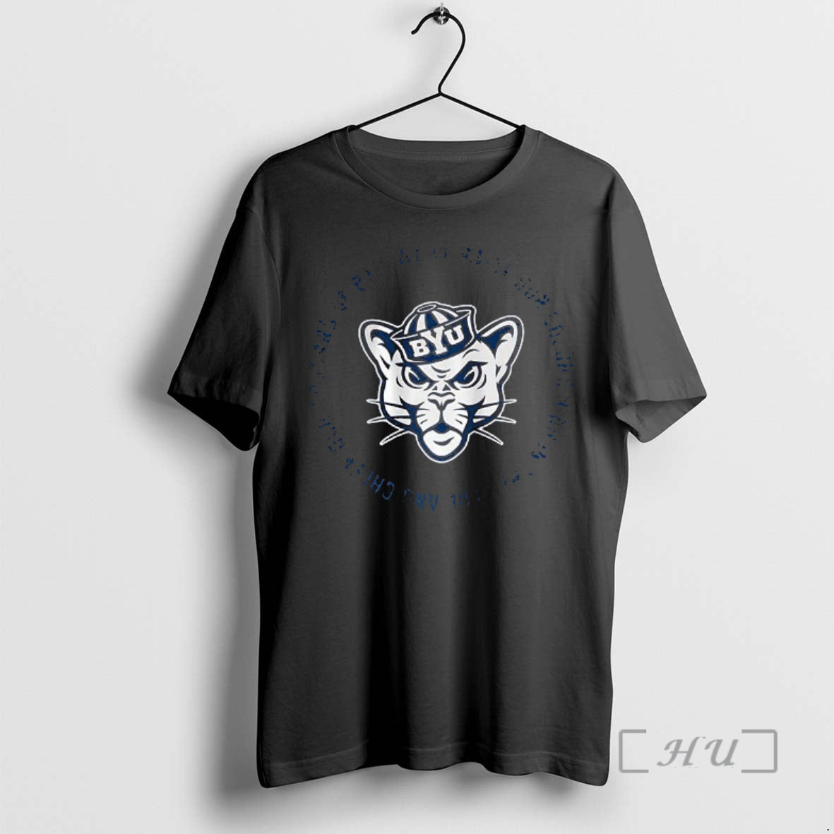 Officials Byu Cougars Football Fight Song Lyric Well Raise Our Colors High In The Blue T-Shirts, Hoodie, Sweatshirt