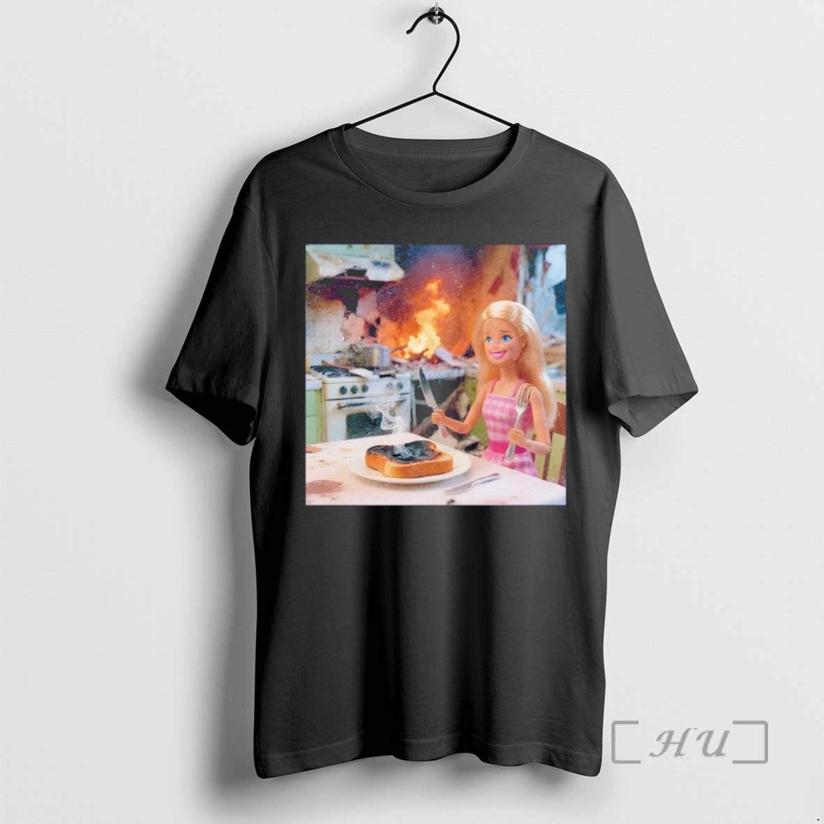 Officials Babies Distressed Doll Face Kitchen Fire Meme T-Shirts, Hoodie, Sweatshirt | AU01DripNestTees.com