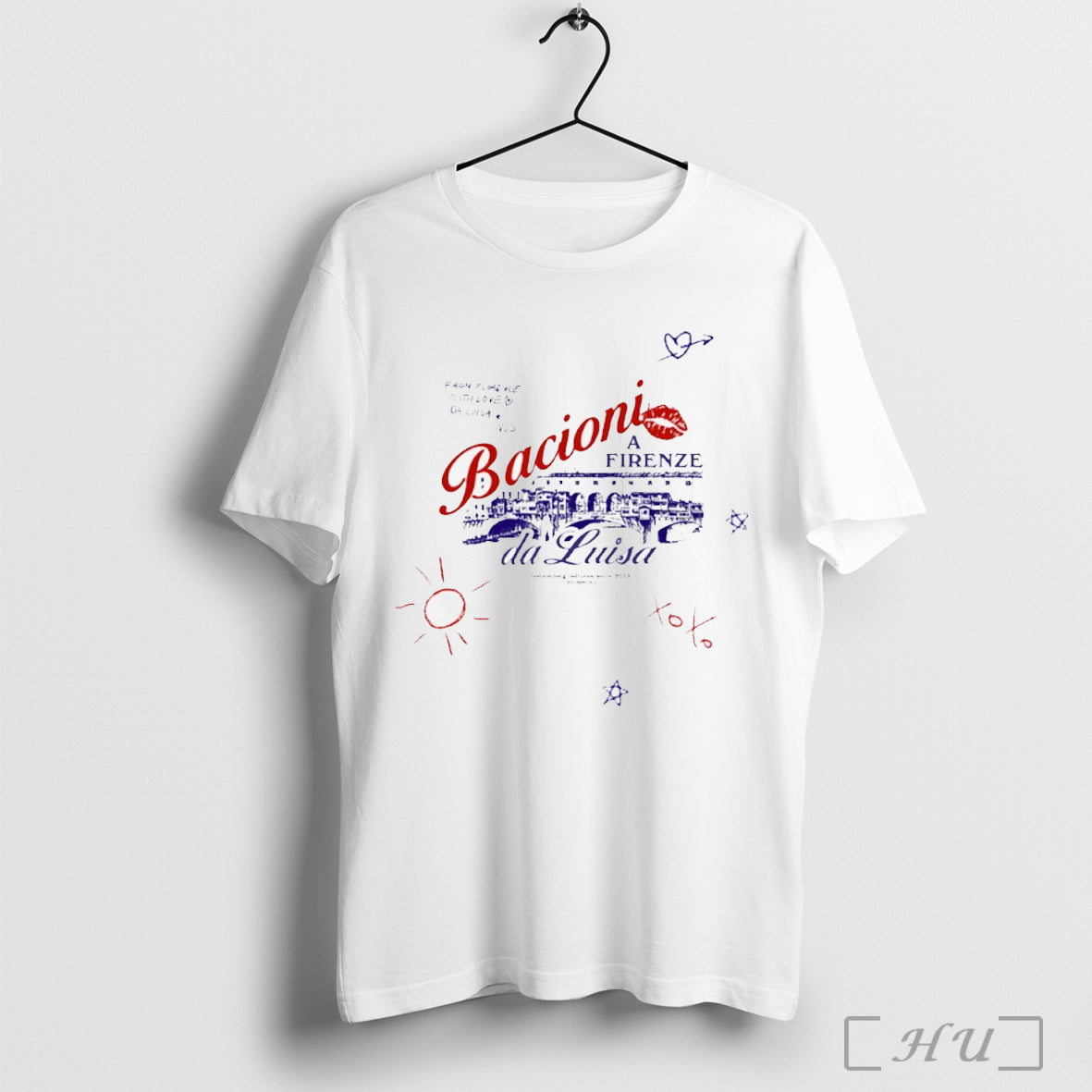 Officials Bacioni A Firenze Da Luisa T Shirt