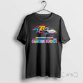 Officials Baltimore Ravens Football Whatever Color Cancer Sucks Logo Colors T-Shirts, Hoodie, Sweatshirt
