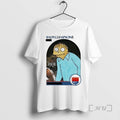 Officials Baseball Card Vandal X Ralph Wiggum The Simpsons T-Shirts, Hoodie, Sweatshirt | AU01DripNestTees.com