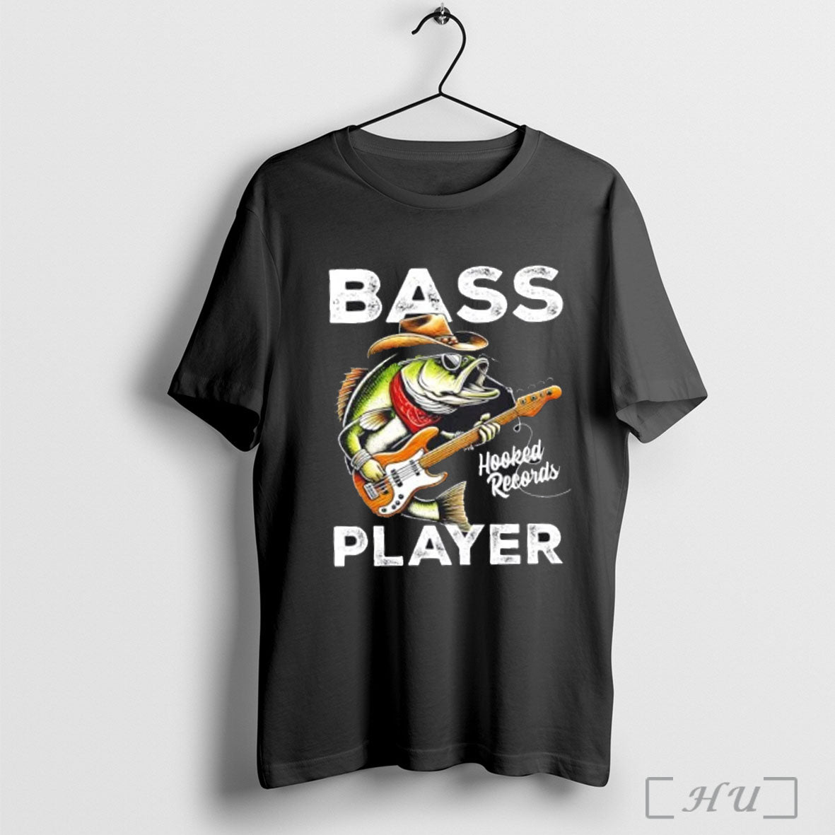 Officials Bass Player Fishing Catch Bass Fish T Shirt