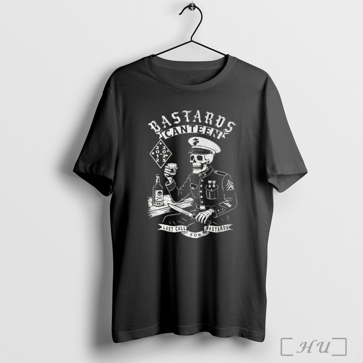 Officials Bastards Canteen Last Call 2012 2025 T Shirt