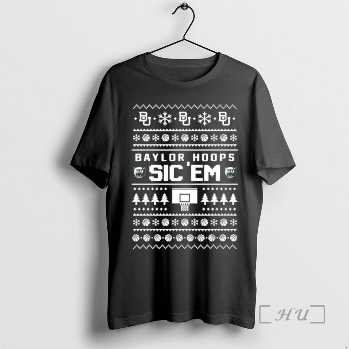 Officials Baylor Hoops Sic Em Christmas T-Shirts, Hoodie, Sweatshirt | AU01DripNestTees.com