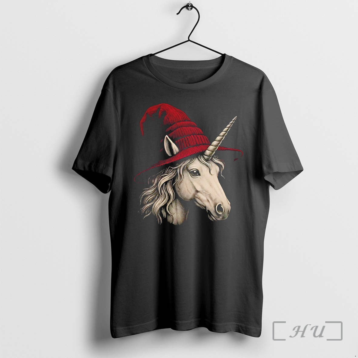 Officials Beanie Unicorn Wizard Witch Hat Tee
