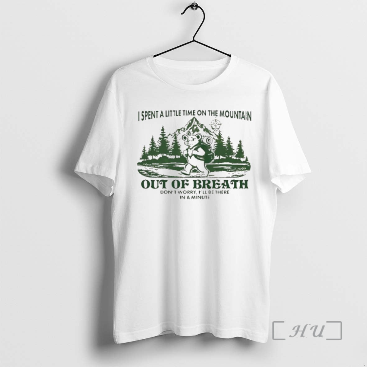 Officials Bear Hiking Spent A Little Time On The Mountain Out Of Breath Dont Worry T-Shirts, Hoodie, Sweatshirt