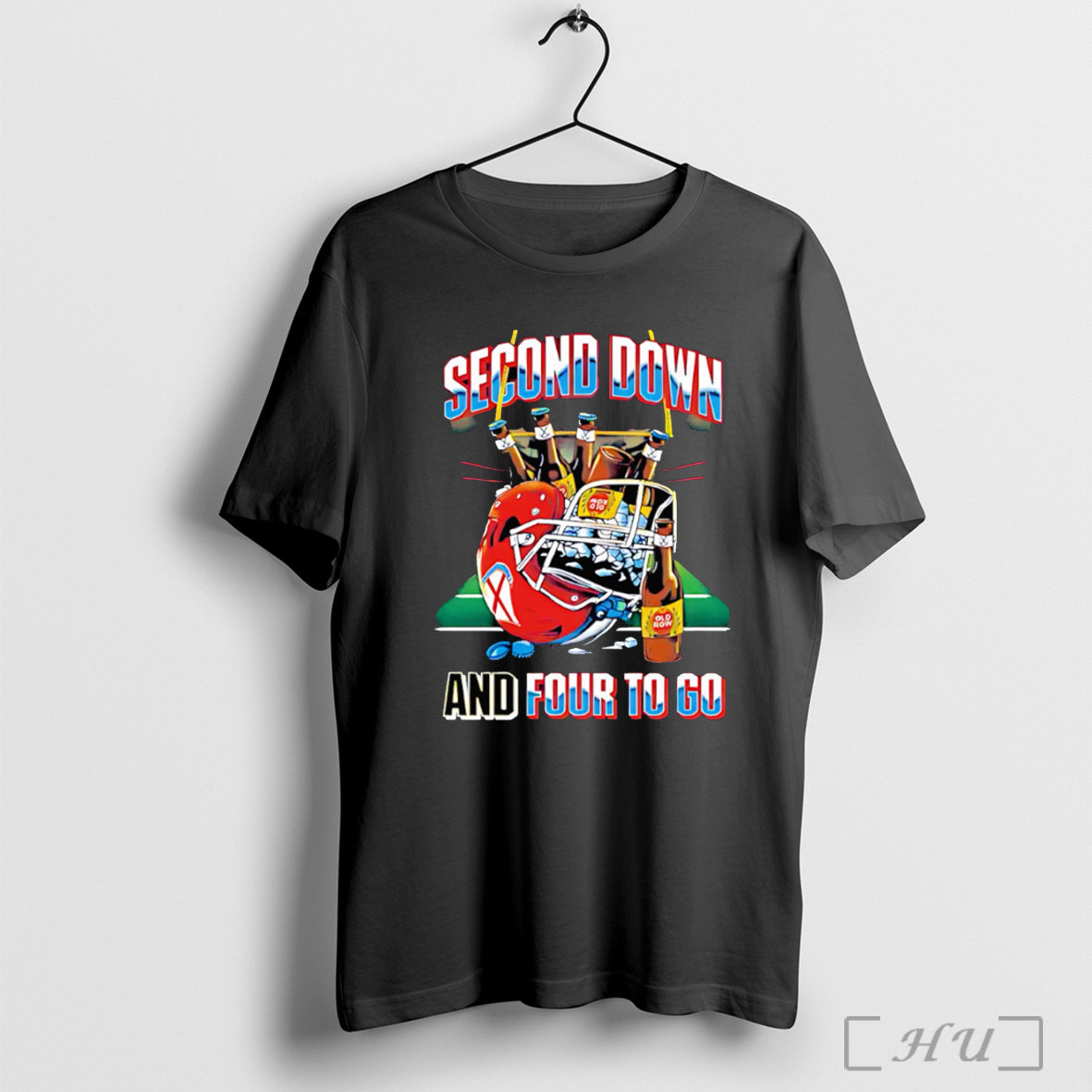 Officials Beer Second Down And Four To Go T Shirt