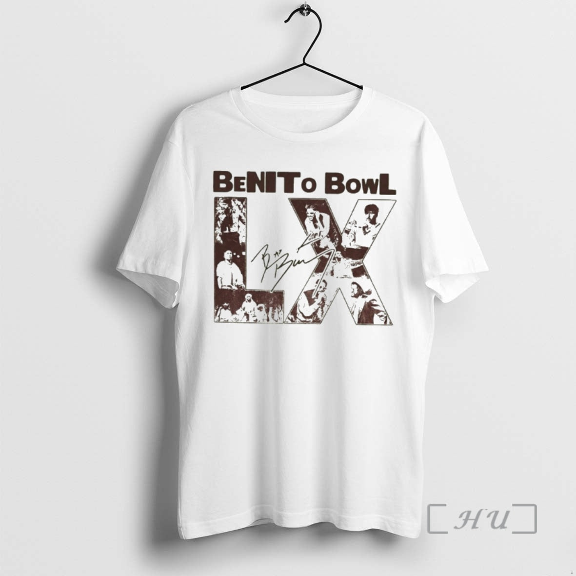 Officials Benito Bowl Bad Bunny 2026 Signature T-Shirts, Hoodie, Sweatshirt | AU01DripNestTees.com