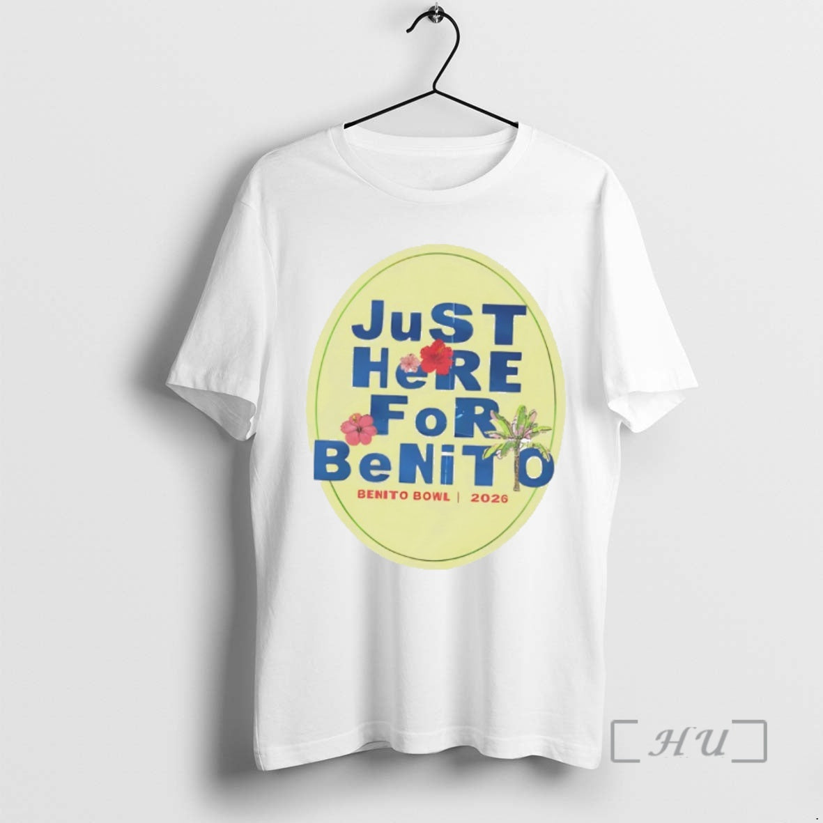 Officials Benito Bowl Just Here For Benito Bowl 2026 Bad Bunny Premium T Shirts Sweater Hoodie, Sweatshirt