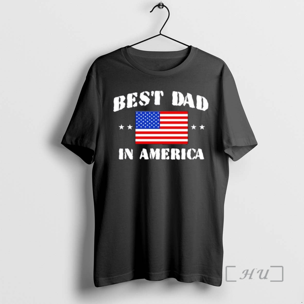 Officials Best Dad In America And Best Papa In The World Usa Flag Premium T-Shirts, Hoodie, Sweatshirt | AU01DripNestTees.com