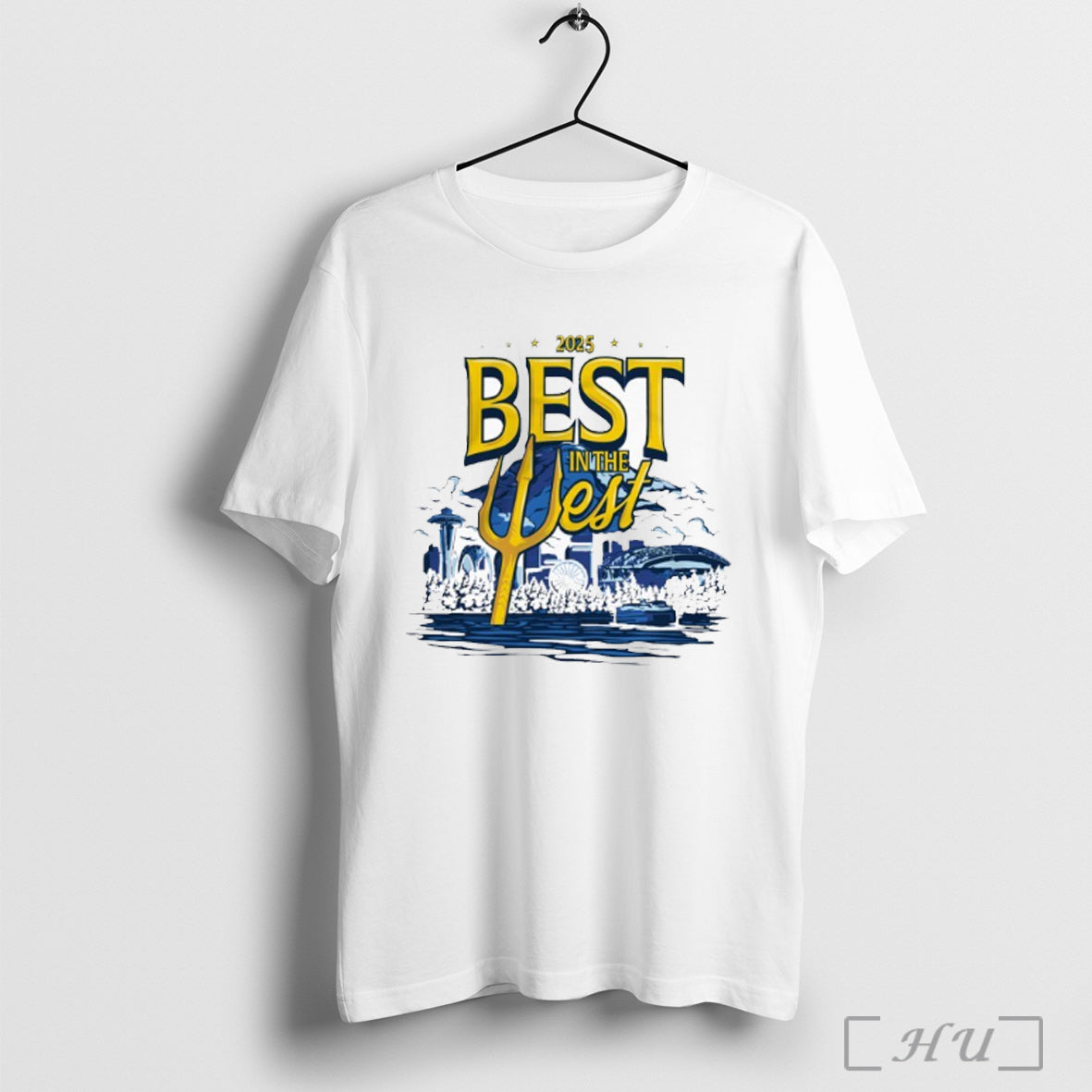 Officials Best In The West 2025 Seattle Mariners Baseball T Shirt
