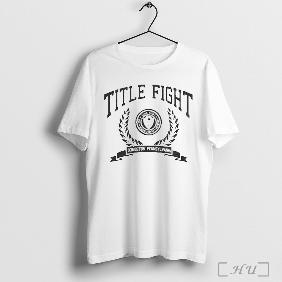 Officials Best Title Fight Kingston Pennsylvania Crest 2025 T Shirt